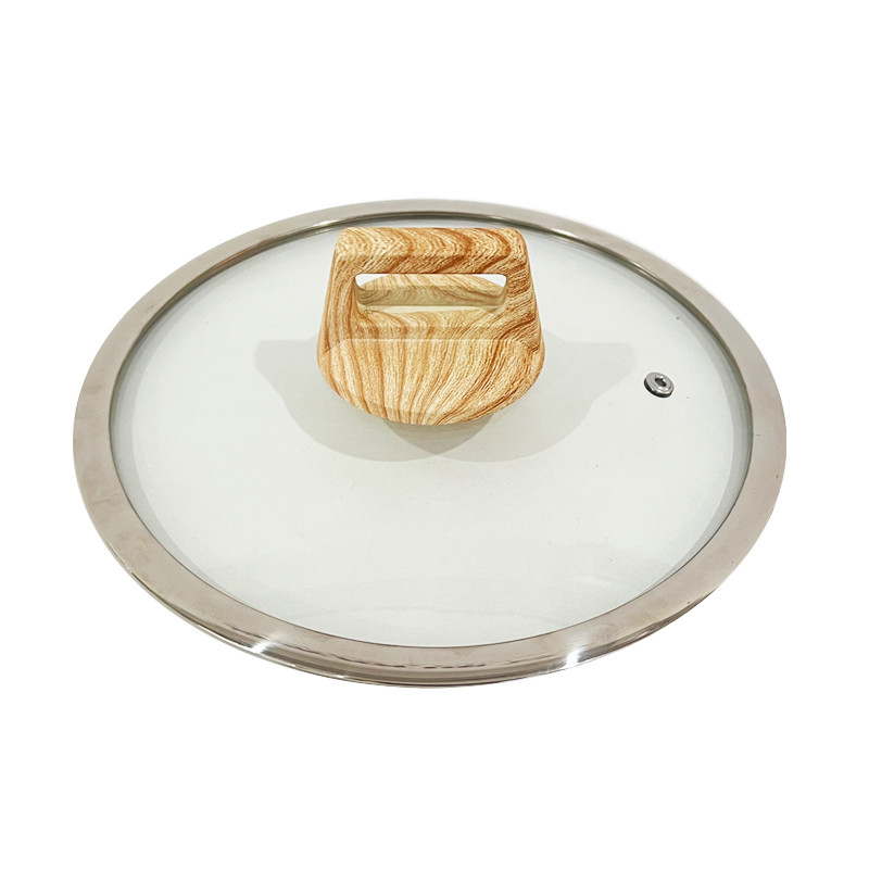 T type lid with soft-touch knob