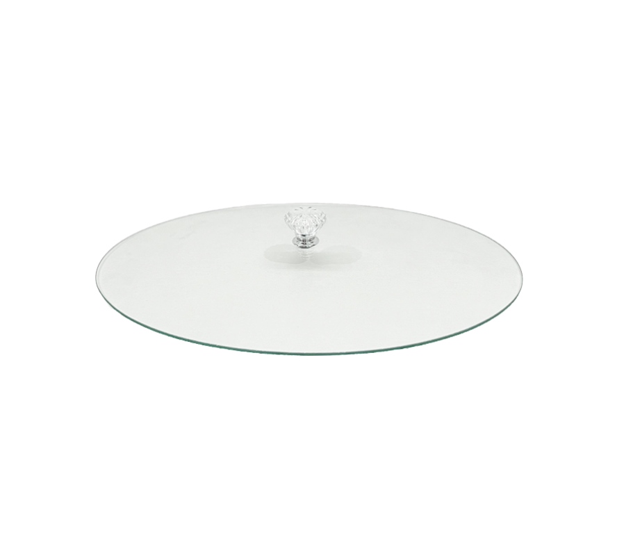 Melamine Dinner Set With Glass Lid Without SS Rim
