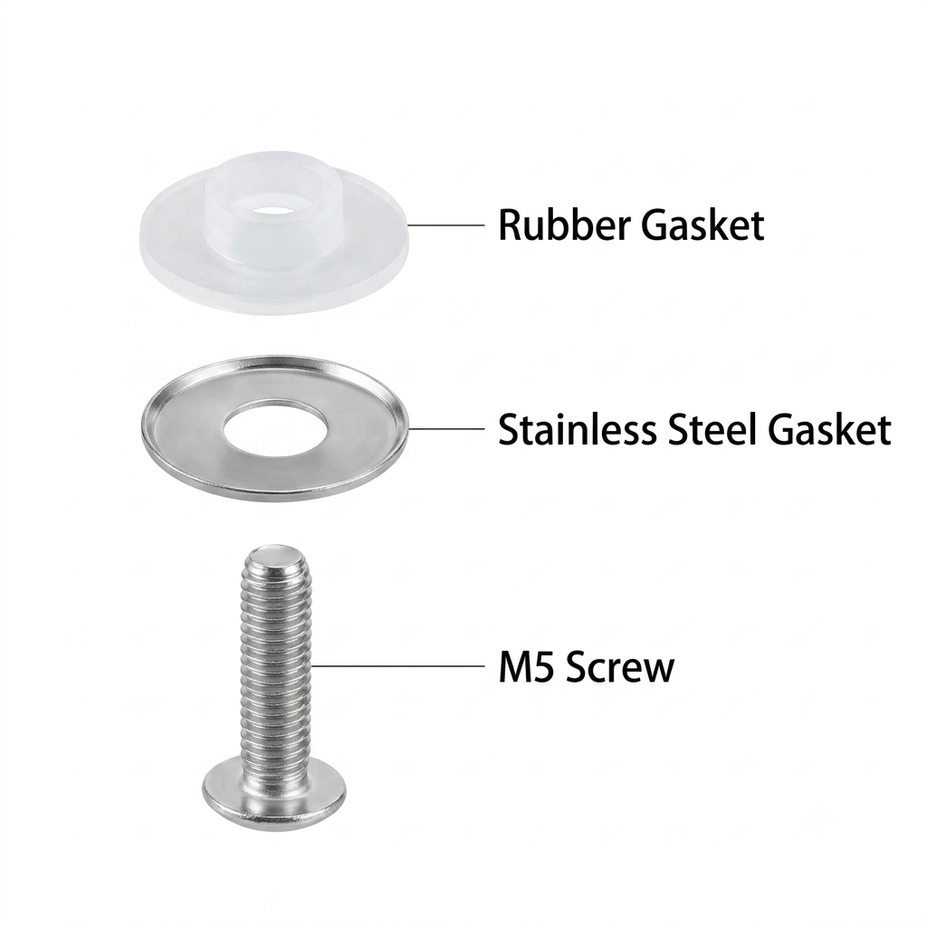 Lid Knob Screw & Gasket Accessory Kit