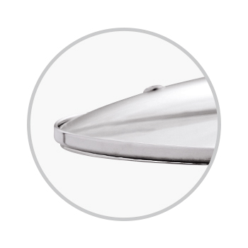 C type tempered glass lid YCWP