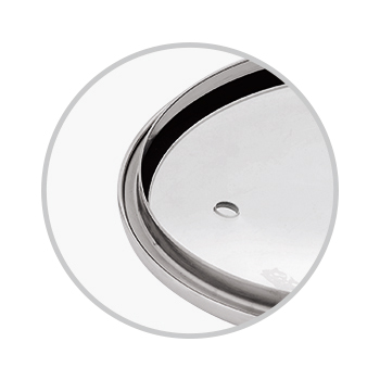 R type tempered glass lid YRWP